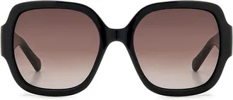 Fossil FOS 3151/G/S Asian Fit 807/HA Womens Sunglasses Black Size 58