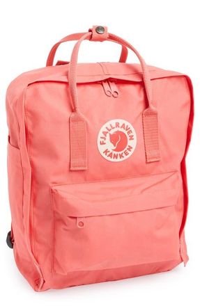 Fj&auml;llr&auml;ven K&aring;nken Water Resistant Backpack in Peach Pink at Nordstrom