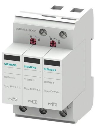SIEMENS Pararrayos Siemens 5sd74 600 40ka 600 V Cc