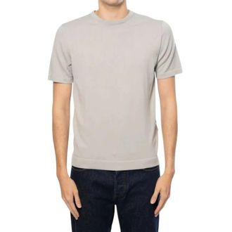 Woolrich T-Shirts, male, Gray, Size: XL Crew Neck T-shirt