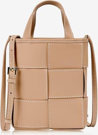Gigi New York CHLOE MINI SHOPPER in Cappuccino at Nordstrom