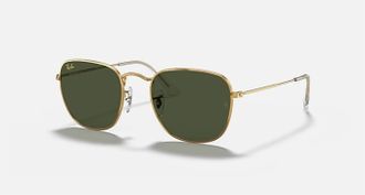 Ray-Ban Mens Frank Square Sunglasses In Polished Silver