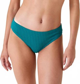 Andie Swim Classic Bikini Bottom In Caribbean Crochet