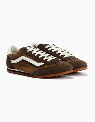 Vans Womens Vans Super Lowpro Suede Womens Demitasse Trainers - Brown - Size: UK 7 / eu 40.5 / us 9.5