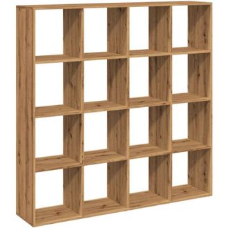 vidaXL Estanter&iacute;a Madera De Ingenier&iacute;a Roble Artisian 137,5x29x137,5cm Vidaxl