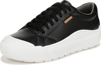 Dr. Scholls Womens Time Off Sneaker, Black Smooth, 3 UK