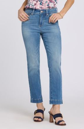 NYDJ Sheri Slim Straight Leg Jeans in Pacifica at Nordstrom, Size 14