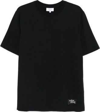 Maison Kitsun&eacute; Logo-patch T-shirt