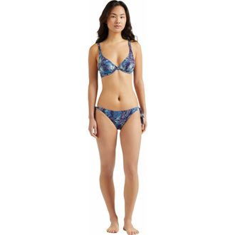 Vilebrequin Womens Eye Of The Wind Underwire Bikini Top in Minuit at Nordstrom, Size Medium