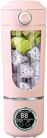 OEM Licuadora Port&aacute;til De 700 Ml, Para Batidos Individuales Con Triturador De Hielo, Potente Motor De 7,4 V, Vaso Recargable Por Usb Para Deportes Y Viaje