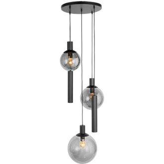 Steinhauer Steinhauer - lampada a sospensione - Bollique led - nero - vetro