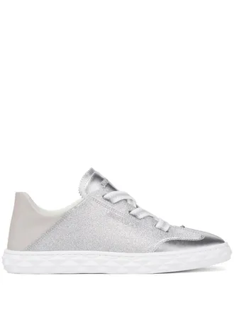 Jimmy Choo London Womens Sneakers Diamond Light Flex