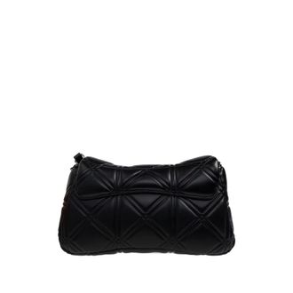 Emporio Armani Cross Body Bags, female, Black, ONE SIZE, Black Shoulder Strap Flap Closure Bag