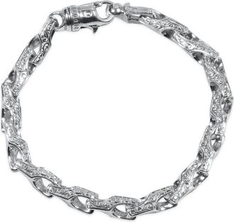 Pompeii3 Mens Designed 14k Gold (45gram) or Platinum (73gram) Link Bracelet 8.5