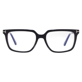 Tom Ford Blue Light Block Pilot Mens Eyeglasses FT6039-B 001 54