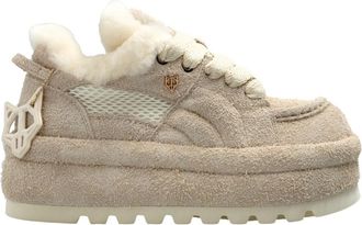 Naked Wolfe Stivali Platform Beau - - Shoes - Donna - Beige - 36 EU