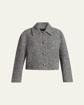 Valentino Garavani Boucle Wool Jacket