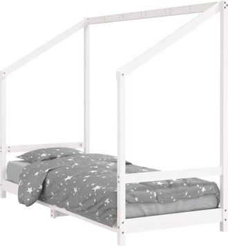 vidaXL Vidaxl - Estructura De Cama Para Ni&ntilde;os Madera De Pino Blanco 80x200 Cm