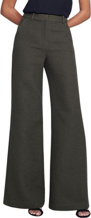 L'agence Pilar Tweed Wide Leg Pants in Army at Nordstrom Rack, Size 0