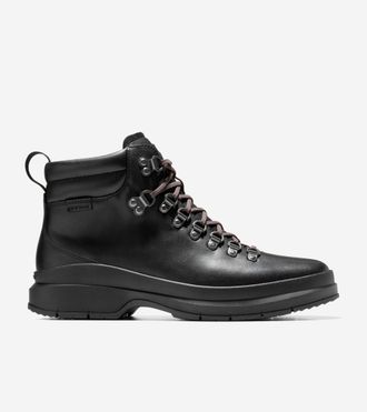 Cole Haan Mens Windham Grand Waterproof Hiking Boots - Black Size 10.5