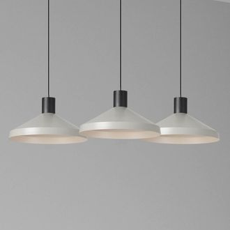 Faro Barcelona Kombo L&aacute;mpara Colgante Gris &Oslash;400 3l 68595-3l