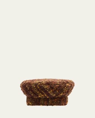 Loro Piana Raquel Mohair-Blend Boucle Hat