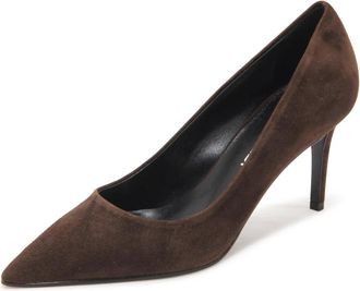 Lella Baldi Lt 503 Suede Pump - Dames - Pumps - Bruin - 37 EU - Su&egrave;de - Schoenen