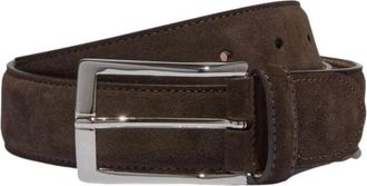 Scarosso Klassieke Hoofdband Su&egrave;de - Heren - Riemen - Bruin - 115 CM - Su&egrave;de - Accessoires
