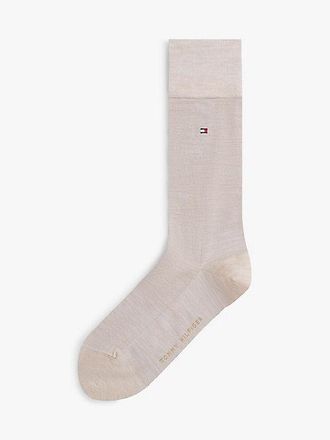 Tommy Hilfiger 1-Pack Wool Blend Flag Embroidery Socks