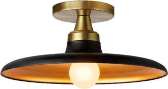 Dainolite Quentin 1-Light Flush Mount