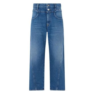 Diesel Straight Jeans, female, Blue, Size: W25 Straight Wide Denim Jeans