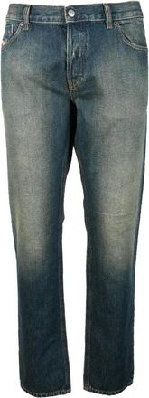 Diesel Colored Cotton Rigid Jeans