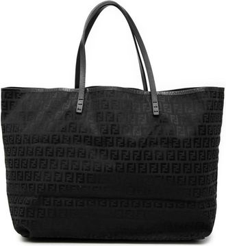 Fendi Pre-owned Fendi Medium Zucchino Canvas Roll Tote Ladies XIEL4MNZZB2PLF4O