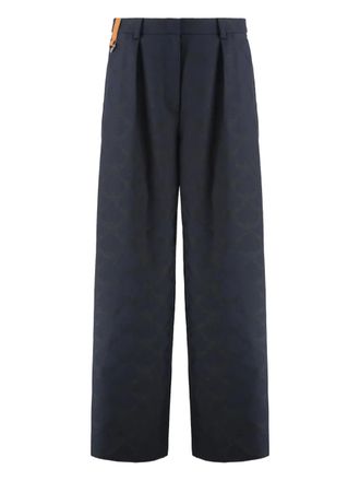 MCM Lauretos geplooide broek - Blauw