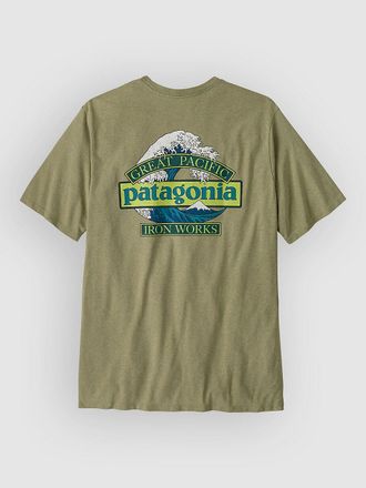 Patagonia Great Waves Responsibili- Camiseta verde