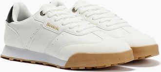 Bench Mens Bench Murray Mens White/Gum Trainers - Size: 12