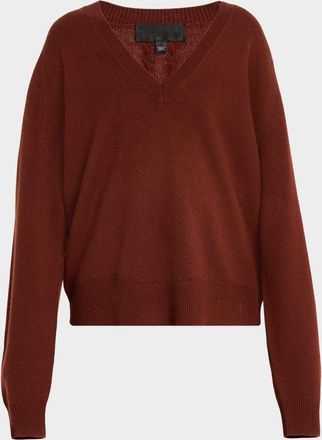 Nili Lotan V-Neck Cashmere Sweater