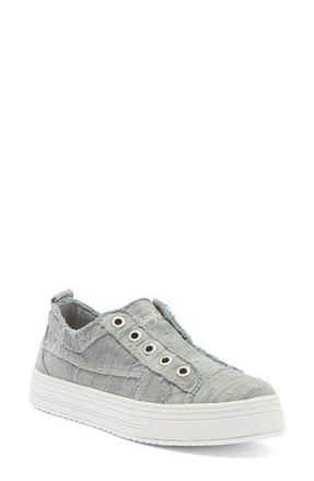 Blowfish Super Play Sneaker in Raindrop Linen at Nordstrom Rack, Size 8.5