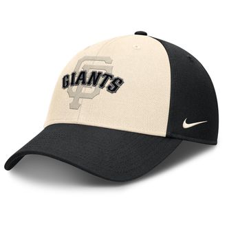 Nike San Francisco Giants Statement Club Nike Mens Dri-FIT MLB Adjustable Hat in Black | NB110DJLGIA-CJ5