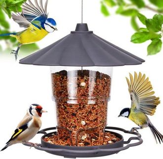 OEM Mangiatoia Per Uccelli Da 820 Ml, Pieghevole E Resistente Alle Intemperie, Ideale Per Balcone E Giardino