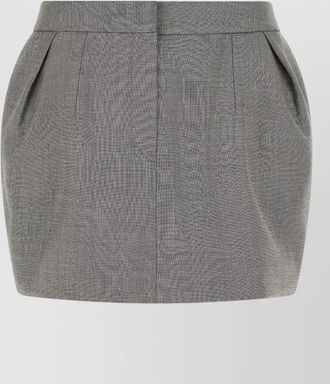 Magda Butrym wool mini skirt