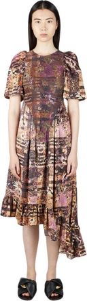 Collina Strada Pollinate Dress - Dames - Casual kleedjes - Veelkleurig - XS - Kleedjes