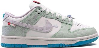 Nike Dunk Low LX Year of the Dragon 2024 sneakers - women - Rubber/Leather/Suede/Fabric - 7.5 - Green