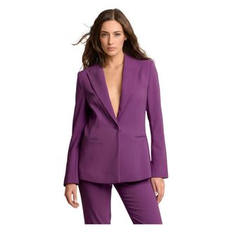 Kocca All Occasion Single Button Blazer - female - Kocca - Blazers - Purple - XL - Jackets
