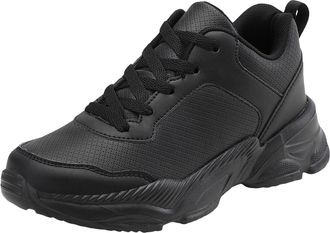 Generic Non Slip Sneakers for Women Lightweight Walking Shoes Womens Lace Up Outdoor Sports Running Athletic Workout Jogging Shoes Stylish Classic Casual Leat