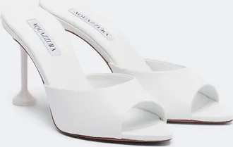 Aquazzura Bisous leather mules