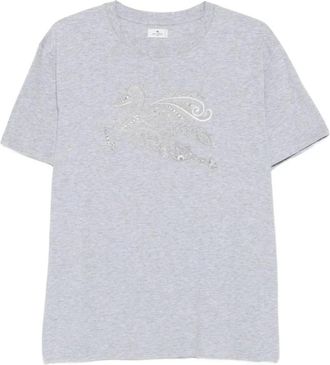 Etro T-Shirts - Heren - T-shirts - Grijs - M - Tops