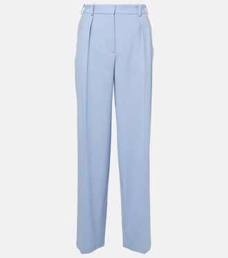 Joseph Bucklel wool crepe wide-leg pants