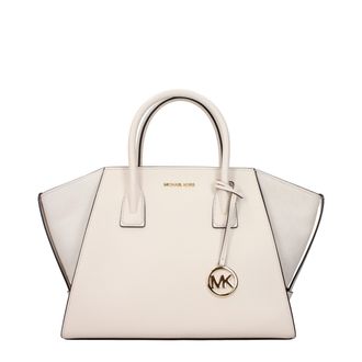 Michael Kors Beige leren handtas