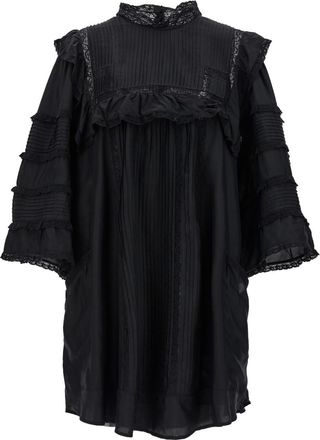 Isabel Marant Black Zakae Mini Dress
